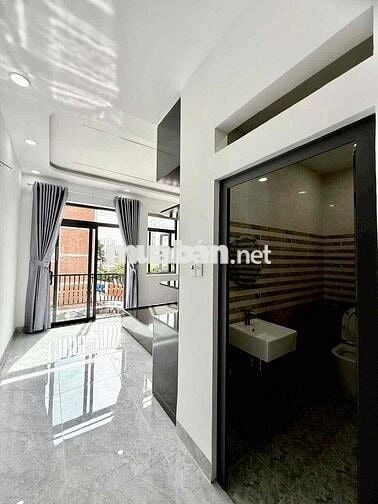 BÁN NHÀ HẺM XE TẢI KINH DƯƠNG VƯƠNG 4x13m. 5tầng. NỘI THẤT CAO CẤP