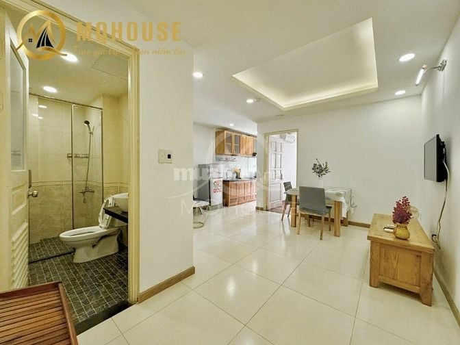CĂN HỘ 1PN BAN CÔNG - FULL NỘI THẤT NẰM NGAY CV GIA ĐỊNH