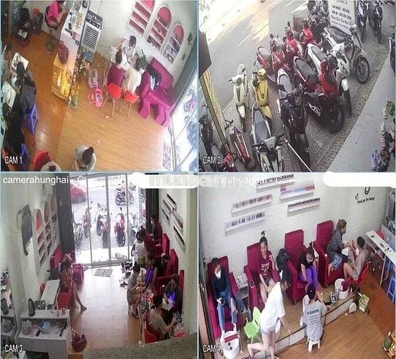 sang tiệm nail đông khách đường lớn
