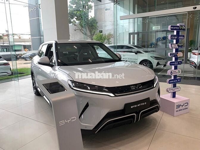 BYD ATTO 2 giá sở hữu chỉ từ 67tr, xe sẵn