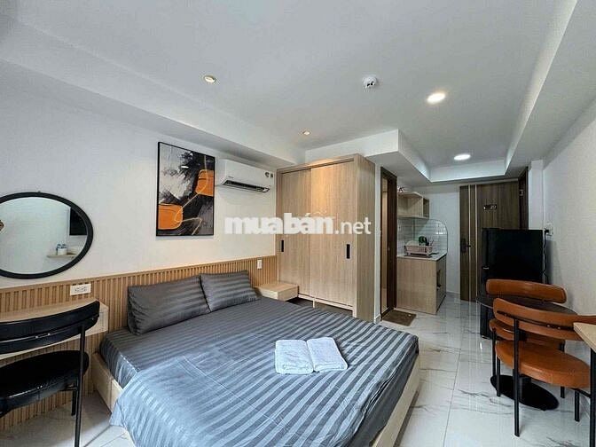 Studio Ngay Học Viện Hàng Không , Etown Cộng Hoà , Full Nội Thất .
