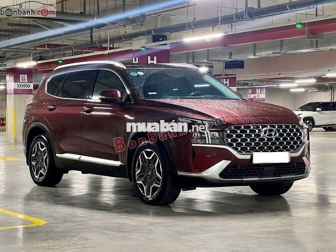 Santafe dầu premium sản xuất 2023 đi dc 2v2