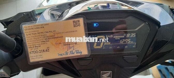 CLICK-125-2022 THAILAN-Trắng-ODO-1275