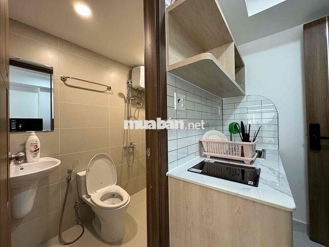 Studio Ngay Học Viện Hàng Không , Etown Cộng Hoà , Full Nội Thất .