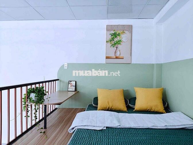 PHÒNG TRỌ GÁC CAO FULL NT VƯỜN LÀI GẦN ĐH VĂN LANG - NGUYỄN TẤT THÀNH