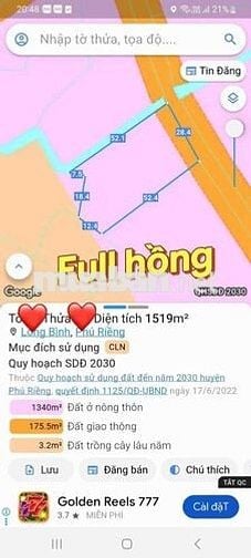 chính chủ đang nợ ngân hàng bán gấp mãnh vườn trả nợ