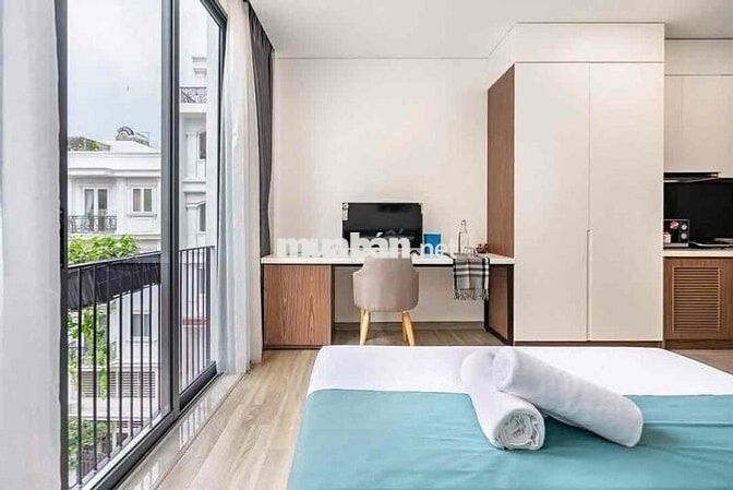 Cho Thuê Căn Hộ Studio Ban Công Siêu Đẹp Q1