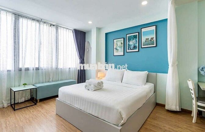 Cho thuê căn hộ full nội thất Quận 1 gần Vòng xoay Cống Quỳnh