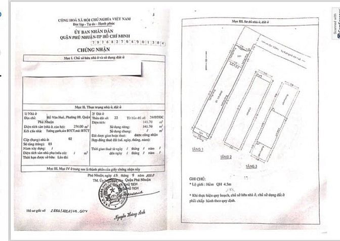 Chính chủ bán nhà 1 xẹt cách mặt tiền Hồ Văn Huê 30m, Phú Nhuận, 5x31m