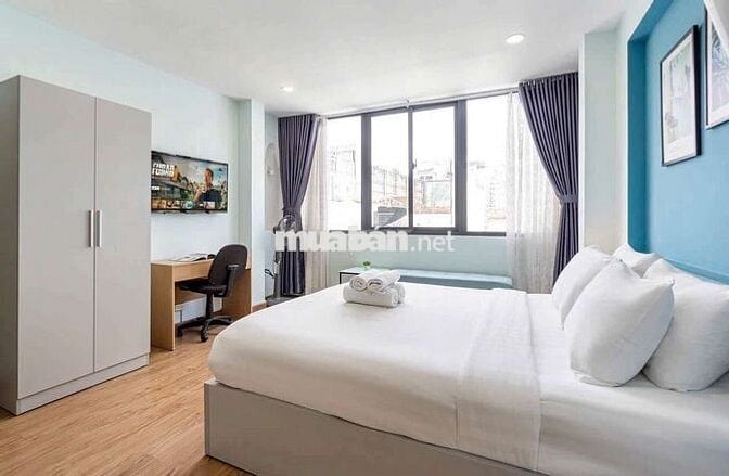 Cho thuê căn hộ full nội thất Quận 1 gần Vòng xoay Cống Quỳnh
