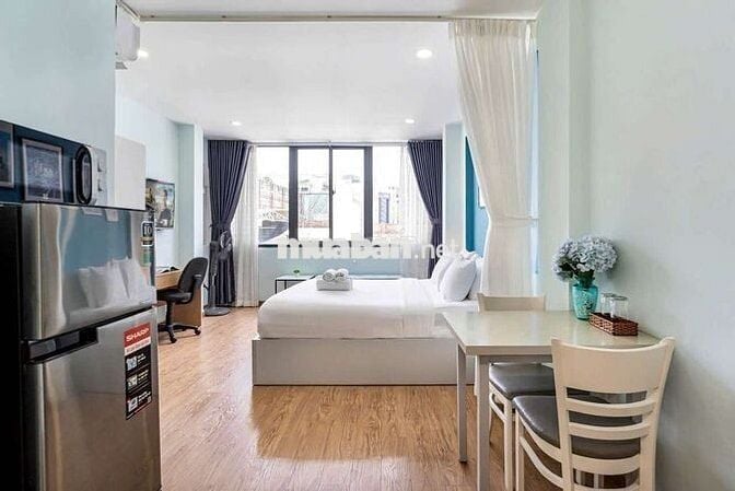Cho thuê căn hộ full nội thất Quận 1 gần Vòng xoay Cống Quỳnh