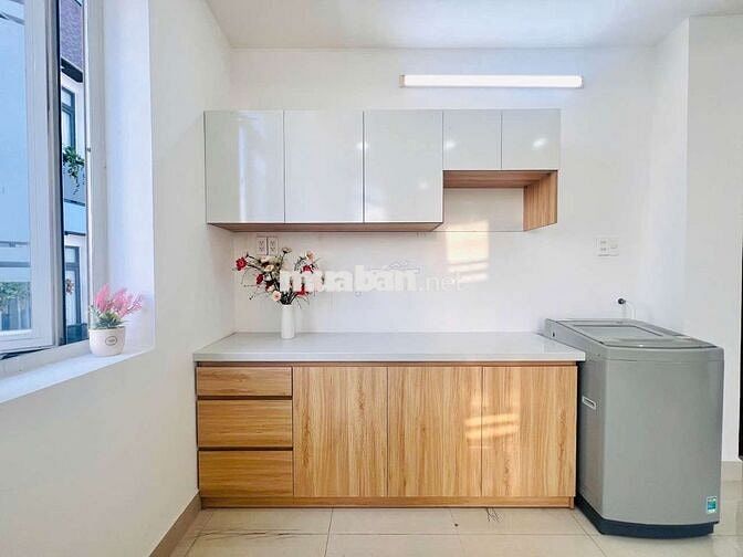CHUNG CƯ MINI 2 BAN CÔNG, FULL NỘI THẤT, MÁY GIẶT RIÊNG MỚI 100%