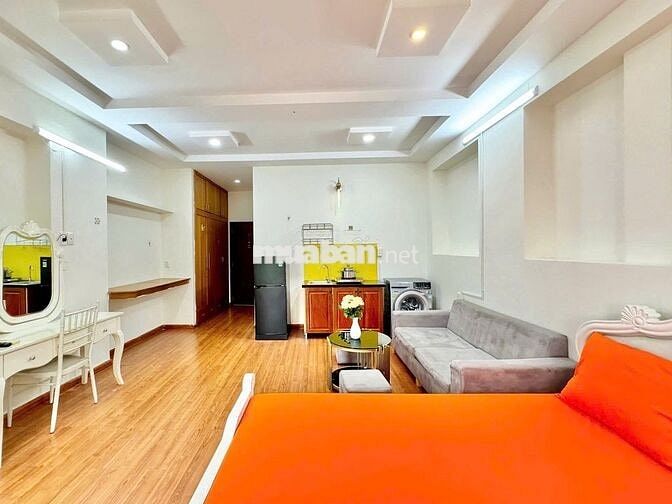 CĂN HỘ STUDIO FULL NỘI THẤT - BAN CÔNG NGAY TRUNG TÂM GÒ VẤP