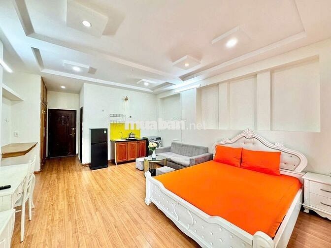 CĂN HỘ STUDIO FULL NỘI THẤT - BAN CÔNG NGAY TRUNG TÂM GÒ VẤP