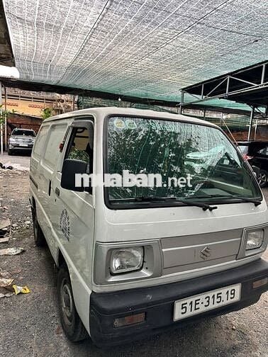 Xe tải van 490kg, xe suzuky 2019 màu trắng