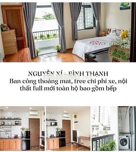 PASS PHÒNG NGUYỄN XÍ - HỖ TRỢ 2tr tháng đầu