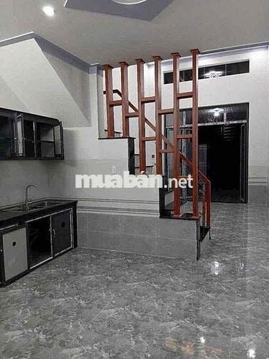 Nhà lầu SR thổ cư 3PN hẻm xe hơi thông 2tỷ1