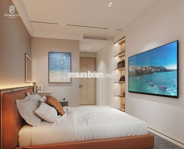 3tỷ6 sở hữu căn hộ 2PN view biển, núi Sơn Trà. Giá tốt từ CĐT