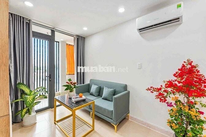 🚨🔝Cho thuê căn 1PN, thang máy bancol, máy giặt riêng, gần Văn Lang CS3