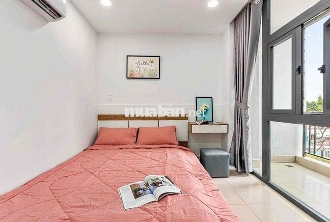 🚨🔝Cho thuê căn 1PN, thang máy bancol, máy giặt riêng, gần Văn Lang CS3