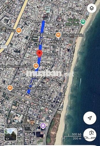 📌 Bán lô đất biển MT đường 7m5 Phạm Vấn – Sơn Trà, Đà Nẵng