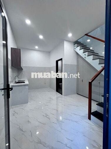 Cho thuê nhà liền kề mới tinh hẻm phú mỹ 1 trệt lầu có máy lạnh. 4tr5