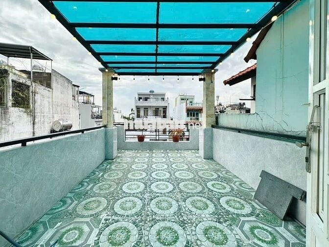 ĐINH BỘ LĨNH-BÌNH THẠNH,4 TẦNG+SÂN THƯỢNG,43M2,4PN,CHỈ 7..T