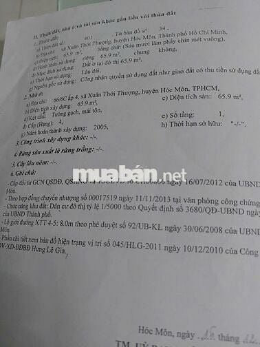 cần bán gấp căn nhà cấp 4 ngang 5mx14m, đường thông vị trí rất đẹp