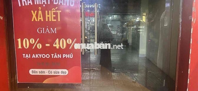 Cho Thuê Mặt Bằng Kinh Doanh Tân Kỳ Tân Quý