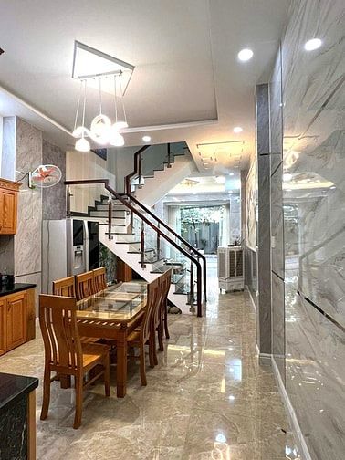 CHÍNH CHỦ 1 ĐỜI– 4 Tầng68M2, HIẾM NGANG 4.5M – HẺM XE HƠI Ngủ Trong