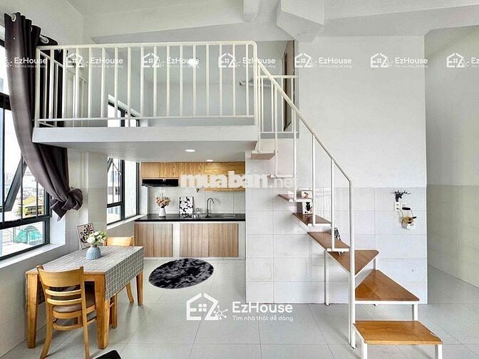 Cho thuê Duplex căn hộ dịch vụ LẠC LONG QUÂN BANCOL Full NT gần HUFLIT