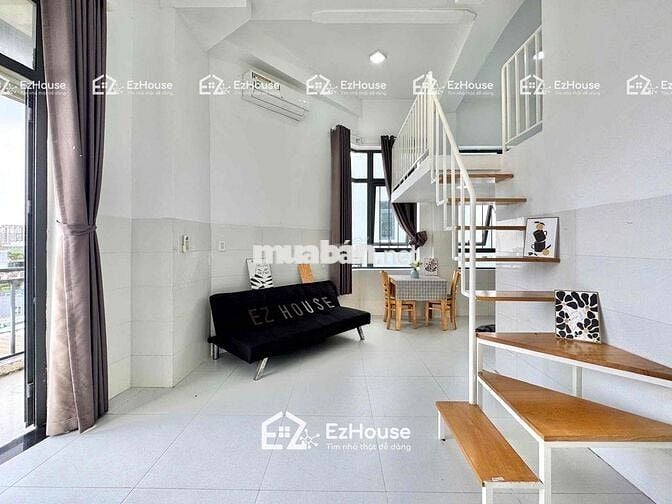 Cho thuê Duplex căn hộ dịch vụ LẠC LONG QUÂN BANCOL Full NT gần HUFLIT