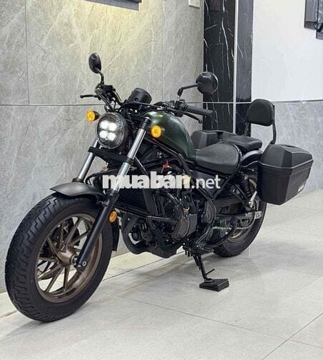 HONDA REBEL500 Xanh Quân Đội Màu Mới 2024