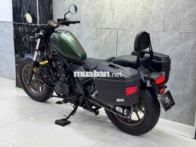 HONDA REBEL500 Xanh Quân Đội Màu Mới 2024