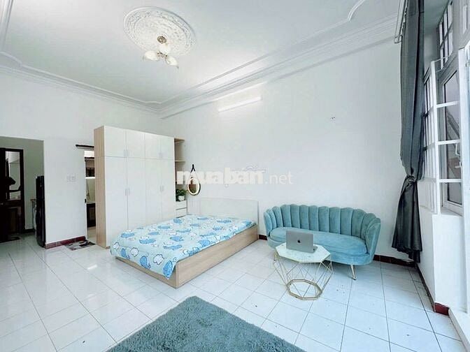 Cho thuê căn hộ dịch vụ studio tách bếp gần Sân Bay