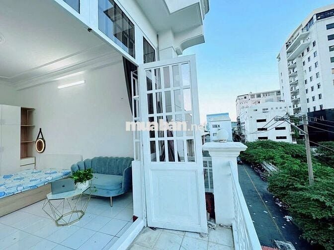 Cho thuê căn hộ dịch vụ studio tách bếp gần Sân Bay