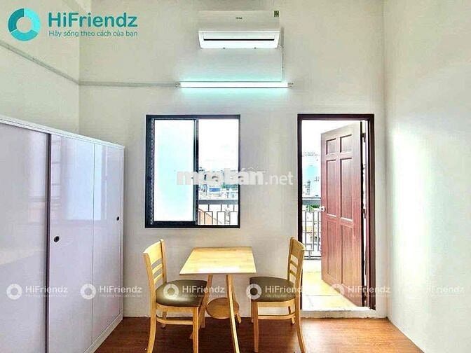 Phòng trọ có gác ban công giá đẹp ngay cầu nguyễn văn cừ ở đc 2-3ng