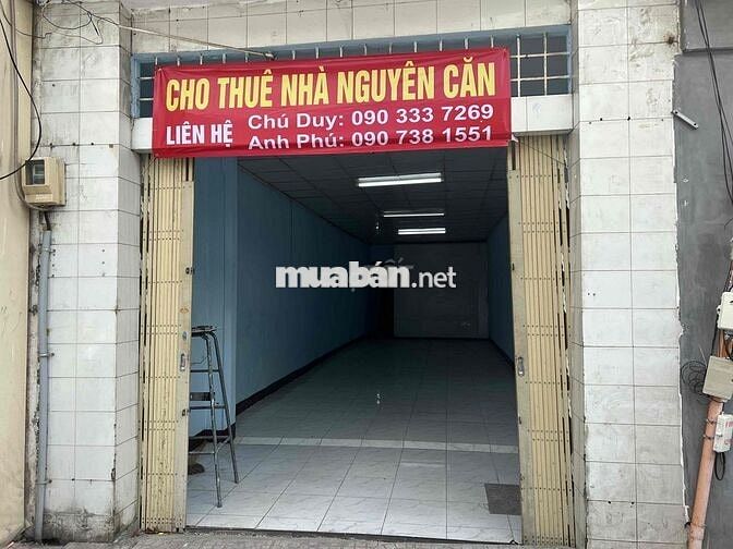 CHO THUÊ NHÀ MẶT TIỀN NGUYÊN CĂN SỐ 458 HUỲNH VĂN BÁNH