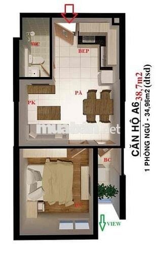 căn hộ full nội thất thiết kế sang trọng