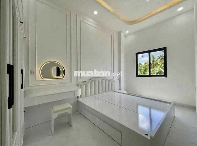 Nhà mới xây 1T1L 103m2 ở Cần GIuộc, MT hẻm 6m, giá: 1Ty122 (SHR)