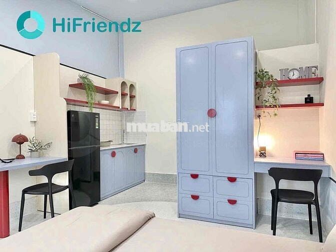 Studio đầy đủ nội thất ngay Đặng Văn Bi,Trường Thọ,ngã tư Bình Thái
