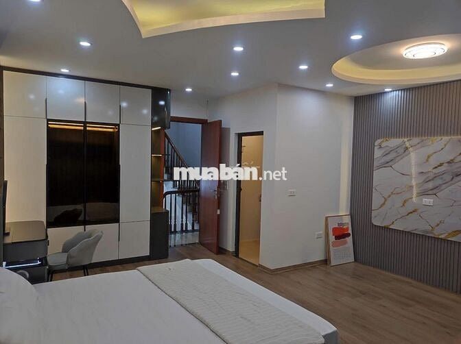 NHÀ MỚI THANG MÁY ÔTÔ VÀO NHÀ-45M-5TẦNG-MT5,6M-KINH DOANH-TRƯƠNG ĐỊNH