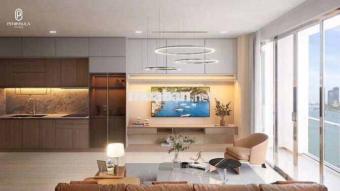 Chính chủ cần bán căn hộ góc 2PN tầng 28 - 96m2 - PENINSULA SÔNG HÀN