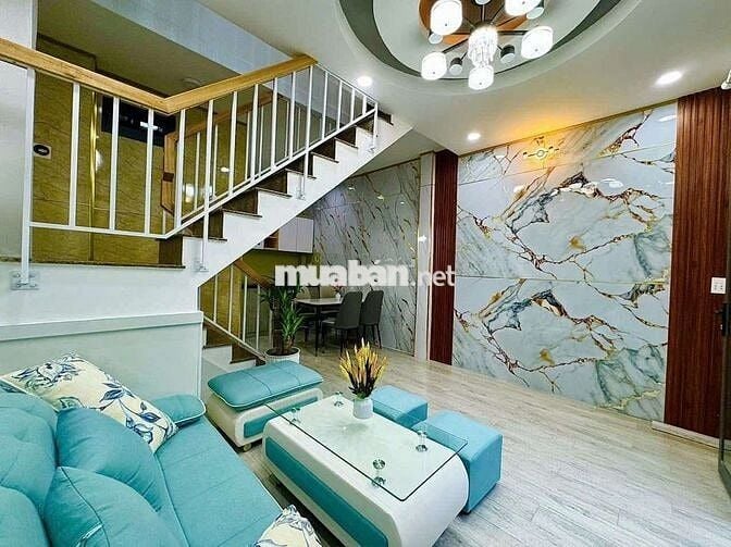 Nhà đẹp ở ngay quang trung p11 gò vấp 3T hẻm 3m thông chỉ hơn 3 tỷ