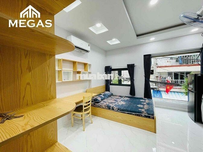 CĂN HỘ Q3_RỘNG RÃI_BAN CÔNG_THANG MÁY_SẠCH SẼ_MỚI__MÁY GIẶT RIÊNG