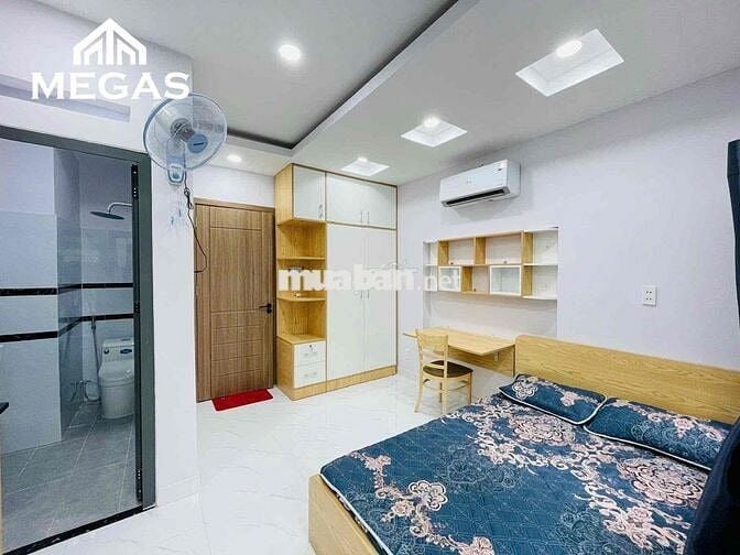 CĂN HỘ Q3_RỘNG RÃI_BAN CÔNG_THANG MÁY_SẠCH SẼ_MỚI__MÁY GIẶT RIÊNG