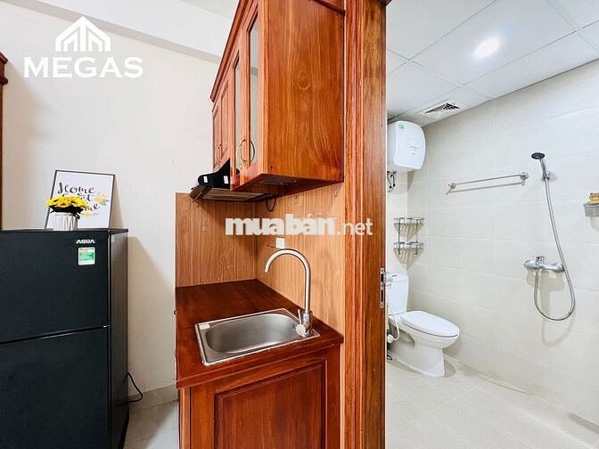 CHO THUÊ STUDIO BAN CÔNG ĐẦY ĐỦ NỘI THẤT NGAY NGUYỄN KHANG, THÀNH THÁI