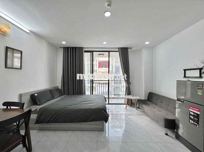 STUDIO BAN CÔNG FULL NỘI THẤT BAO MỚI NHA MN