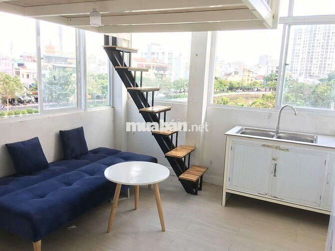 PHÒNG TRỌ CÓ GÁC FULL NỘI THẤT - VIEW ĐẸP - GẦN TRUNG TÂM