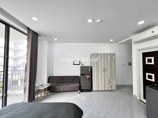 STUDIO BAN CÔNG FULL NỘI THẤT BAO MỚI NHA MN